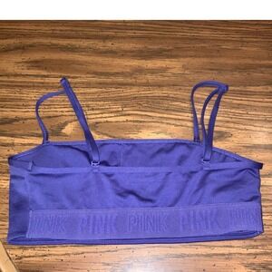PINK Active Victoria's Secret Padded Bralette Lounge Adjustable Straps Womens